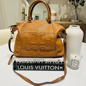 Tory Burch Bombé-T Medium Slouchy Satchel Bag